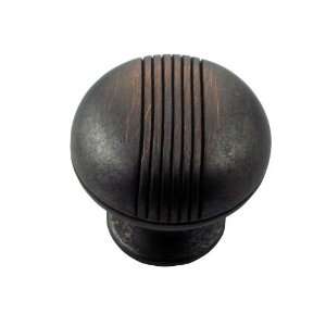 Mng   Striped Knob (Mng12513) Oil Rubbed Bronze