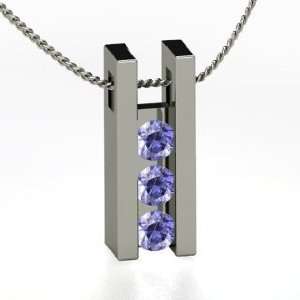  Jacobs Ladder Pendant, Sterling Silver Necklace with 
