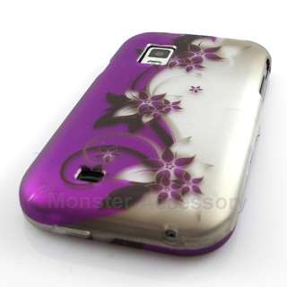 Purple Vines Hard Case Cover For Samsung Mesmerize  