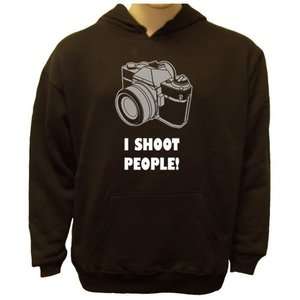 Shoot People Camera Photography Indie Funny Graphic Pullover Hoodie 