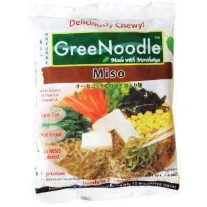 GreeNoodle with Miso Soup (12 count)  Grocery & Gourmet 