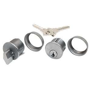   Housed Lever Latch With North American Round Cylinder Style Lock Home