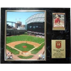 12x15 Minute Maid Park 10th Anniversary Plaque  Sports 