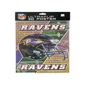     Baltimore Ravens 3 D Mini Poster Case Pack 12