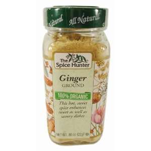 Ginger, Ground, Organic   0.8 oz,(The Spice Hunter)