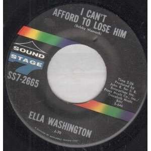  I CANT AFFORD TO LOSE HIM 7 INCH (7 VINYL 45) US SOUND 