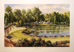 15th HOLE   SAINT IVES COUNTRY CLUB   by artist WILLIAM RESSLER AWS 