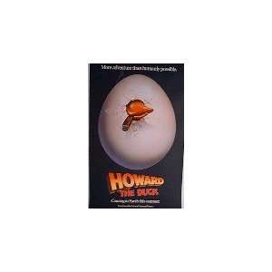  HOWARD THE DUCK (ADVANCE) Movie Poster
