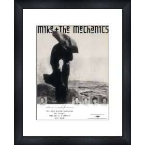  MIKE AND THE MECHANICS Living Years   Custom Framed 