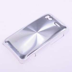   Back Cover Case for HTC ChaCha  Silver Cell Phones & Accessories