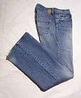 MAURICES ♥ Womens Stretch WIDE LEG Blue Jeans ♥ Size 3/4 R ♥