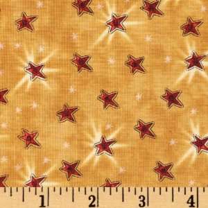  44 Wide The Great I Am Shining Stars Gold Fabric By The 