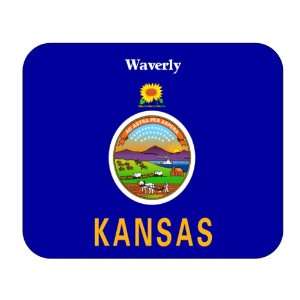  US State Flag   Waverly, Kansas (KS) Mouse Pad Everything 