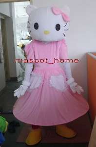 Professional Kitty Cat Mascot Costume Cartoon Suit  