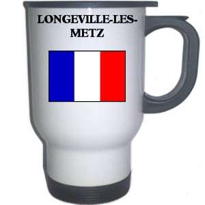  France   LONGEVILLE LES METZ White Stainless Steel Mug 