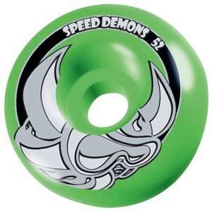  Speed Demons   Metal Heads Skateboard Wheels (53mm 