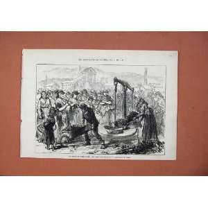   1873 Miners Strike Wales Coal Famine Merthyr Coal Art