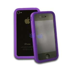  IGG iPhone 4 Border Bands   Purple Cell Phones 