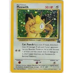  American Gameboy Meowth Foil Promo [Toy] Toys & Games