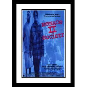 Menace II Society 20x26 Framed and Double Matted Movie Poster   Style 