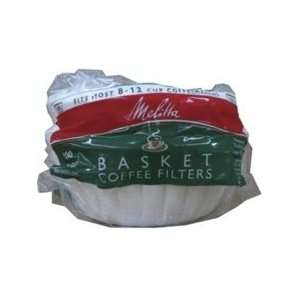Melitta 62955 White Basket Filter   Pack of 24  Grocery 