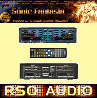 RSQ Audio NEO K2 Karaoke Player Dual G CDG Disc Machine USB Rip 