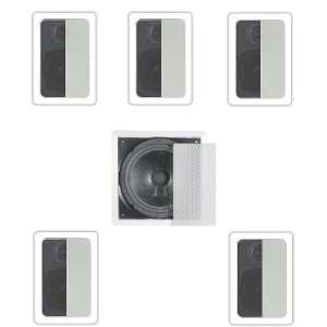  5.1 Home Theater Flush Inwall Speaker Package Electronics