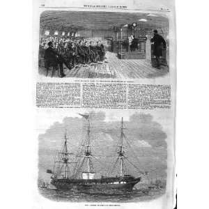    1866 Liverpool Training Ship Indefatigable Service