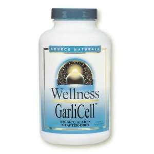  Wellness GarliCell 180 Tabs 600 Mg (6,000 mcg of Allicin 