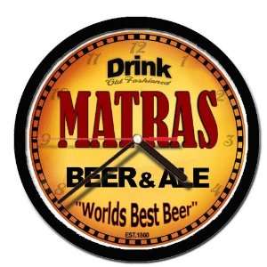  MATRAS beer and ale cerveza wall clock 