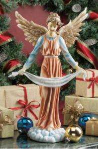 Italian Style Gloria Angel Christmas Statue  