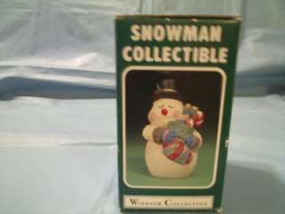   1994 SNOWMAN COLLECTIBLE ITEM NO24851 MADE IN CHINA WITH BOX  