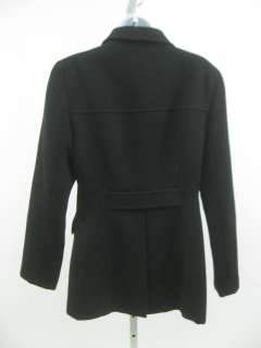 JENNE MAAG Black Wool Jacket Coat Blazer SZ S  