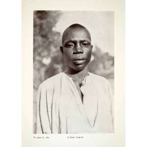  1923 Print Gisu Gishu Masaba Sokwia Tribe Man Portrait 