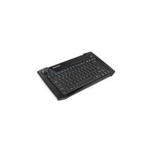  IOGEAR Black 2.4GHz Multimedia Keyboard with Laser 