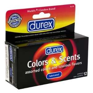  DUREX COLORS and SCENTS 3PK