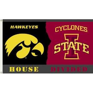  Iowa   Iowa State 3 Ft. X 5 Ft. Flag W/Grommets   Rivalry 