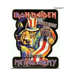 Iron Maiden   Metal Army Sticker 
