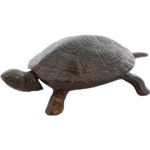 HomArt Cast Iron Turtle, Rust 