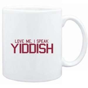    Mug White  LOVE ME, I SPEAK Yiddish  Languages