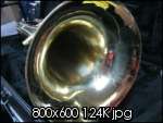 Jupiter JBR 462 3 Valve Bell up Baritone Horn  