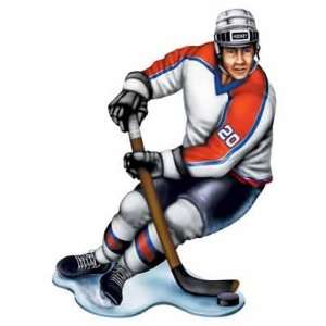  Hockey Player Large Wall Decal