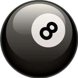  8 BALL Round Stickers Arts, Crafts & Sewing