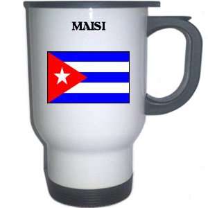  Cuba   MAISI White Stainless Steel Mug 