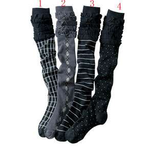 NWT Boutique Super Long Princess Knee High Socks 3T 5T  