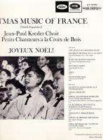 CHRISTMAS MUSIC OF FRANCE CAPITOL DT 10484 LP ►♫◄  