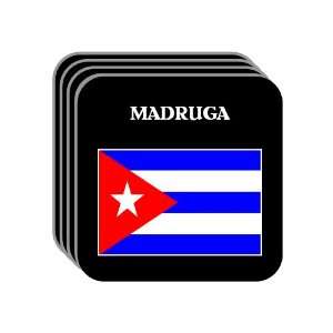  Cuba   MADRUGA Set of 4 Mini Mousepad Coasters 