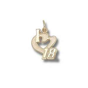  Driver Number I Heart 18 1/2 Charm/Pendant Sports 