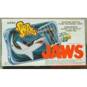 Jaws 1975 Addar Super Scenes Model Kit Mint in Box Vintage Rare