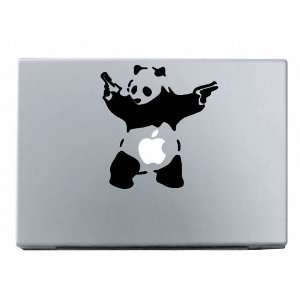    Banksy Panda Macbook Decal Mac Apple skin sticker 